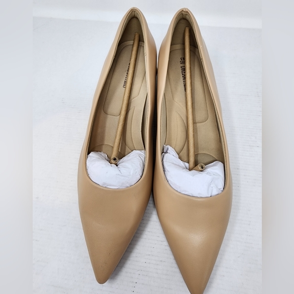 Dream Pairs New Offuce Shoes Chunky Heels Closed Toe Work Modest Nude 9.5 - Picture 3 of 8